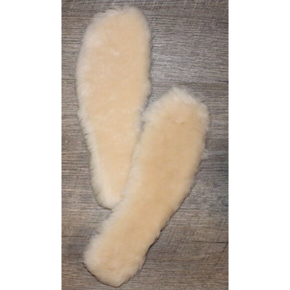 Ugg‎ Insoles Women's Shearling Sheepskin Boot Shoe Footbed Replacements New - Picture 3 of 5